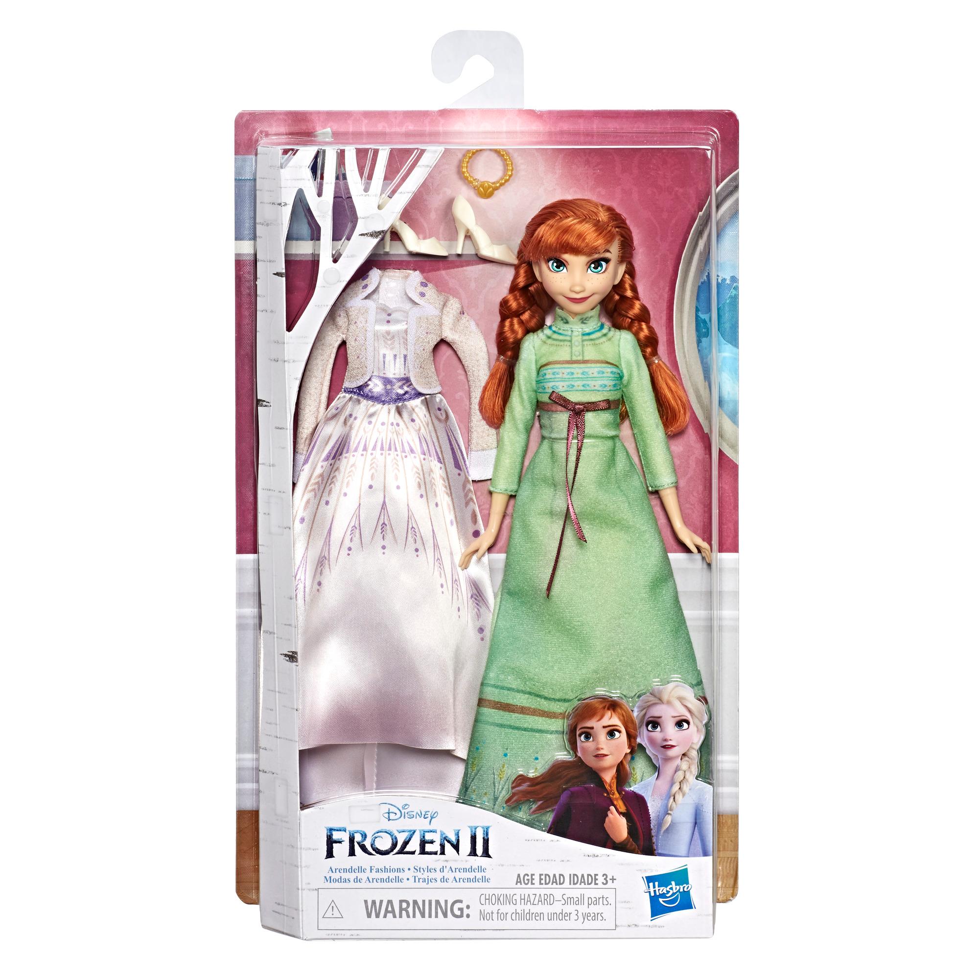 paire de chaussures & peigne Cadeau pour Enfant Disney Frozen Petite Anna poupée avec tenue