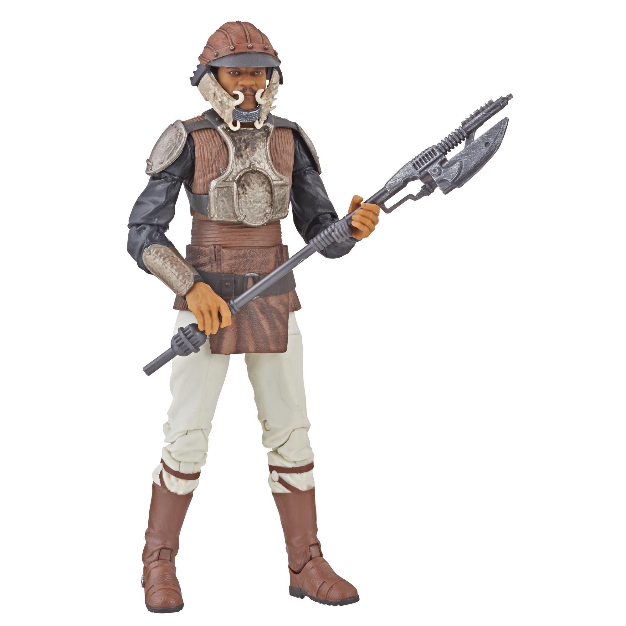 Star Wars Série noire - Figurine Lando Calrissian (déguisement de garde d'esquif) de 15 cm