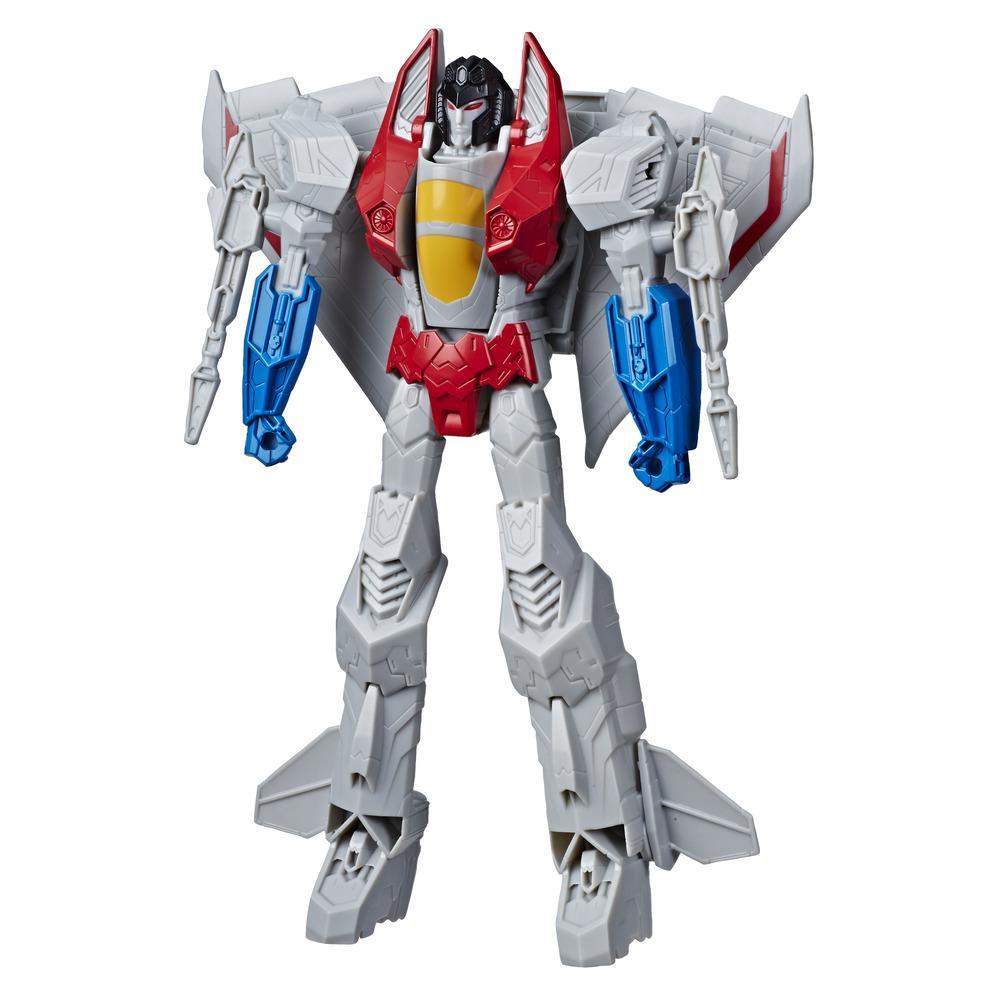 Jouets Transformers, figurine Morpho-Titan Starscream, pour enfants, à partir de 6 ans, 28 cm