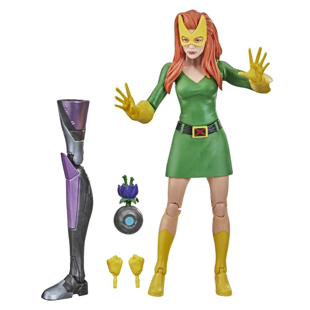 Hasbro Marvel Legends Series X-Men, figurine de collection Jean Grey de 15 cm avec 3 accessoires, dès 4 ans