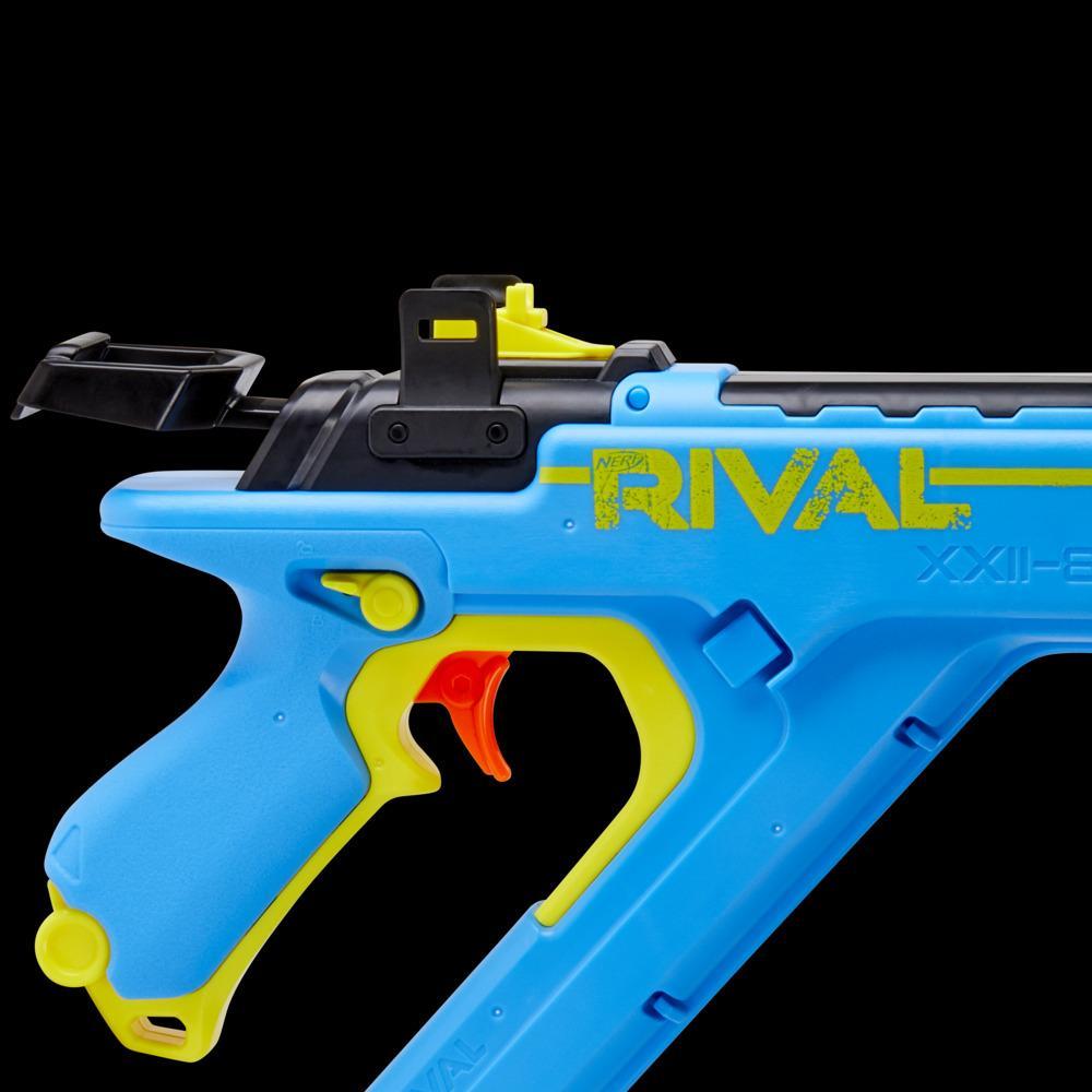 Nerf Rival, blaster Vision XXII-800, système Nerf Rival le plus précis, viseur ajustable, 8 billes en mousse de précision