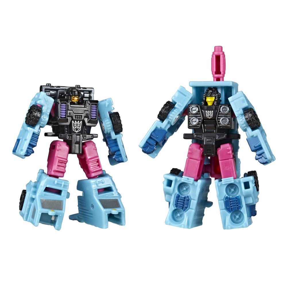 Jouets Transformers Generations War for Cybertron : Siege, duo de figurines Micromaster Escouade de combat Decepticon WFC-S47, taille de 3,5 cm, pour enfants, à partir de 8 ans