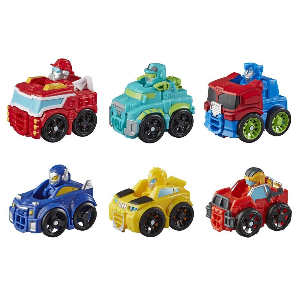 Playskool Heroes Transformers Rescue Bots Academy - Jouet Mini-bolides robots convertibles à collectionner pour enfants à partir de 3 ans