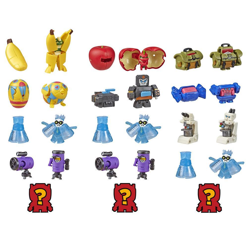 Jouets Transformers BotBots série 4, ensemble de 5 figurines de l'Alliance scientifique, figurines mystères 2 en 1 à collectionner, pour enfants, à partir de 5 ans