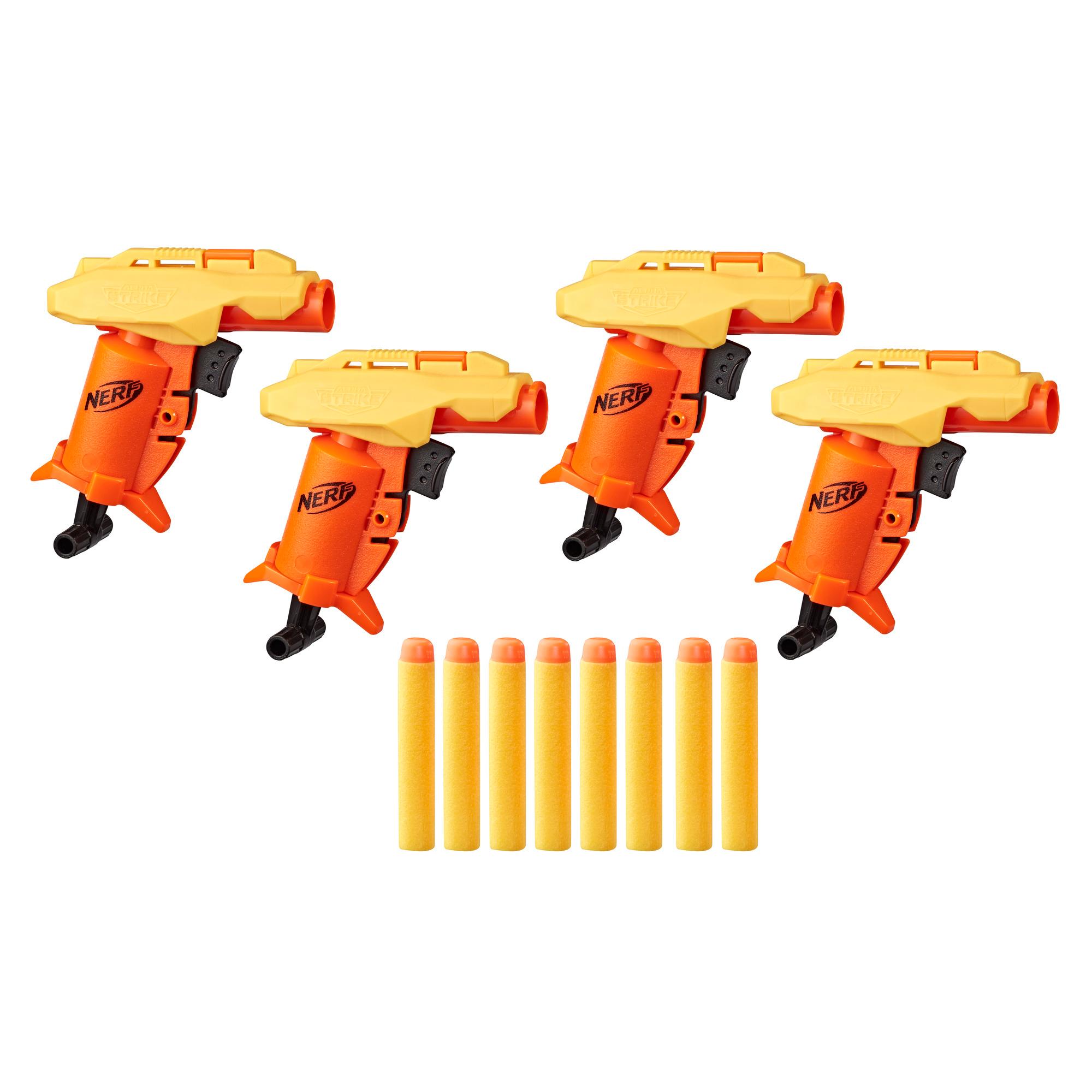 Ensemble de 4 blasters jouet Stinger SD-1 Nerf Alpha Strike