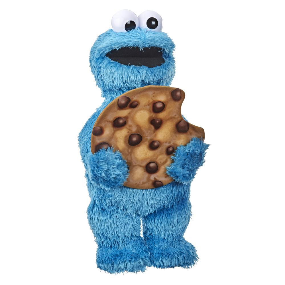 Sesame Street Cookie Monster Peekaboo, peluche qui parle, 33 cm, pour tout-petits, enfants de 18 mois et plus