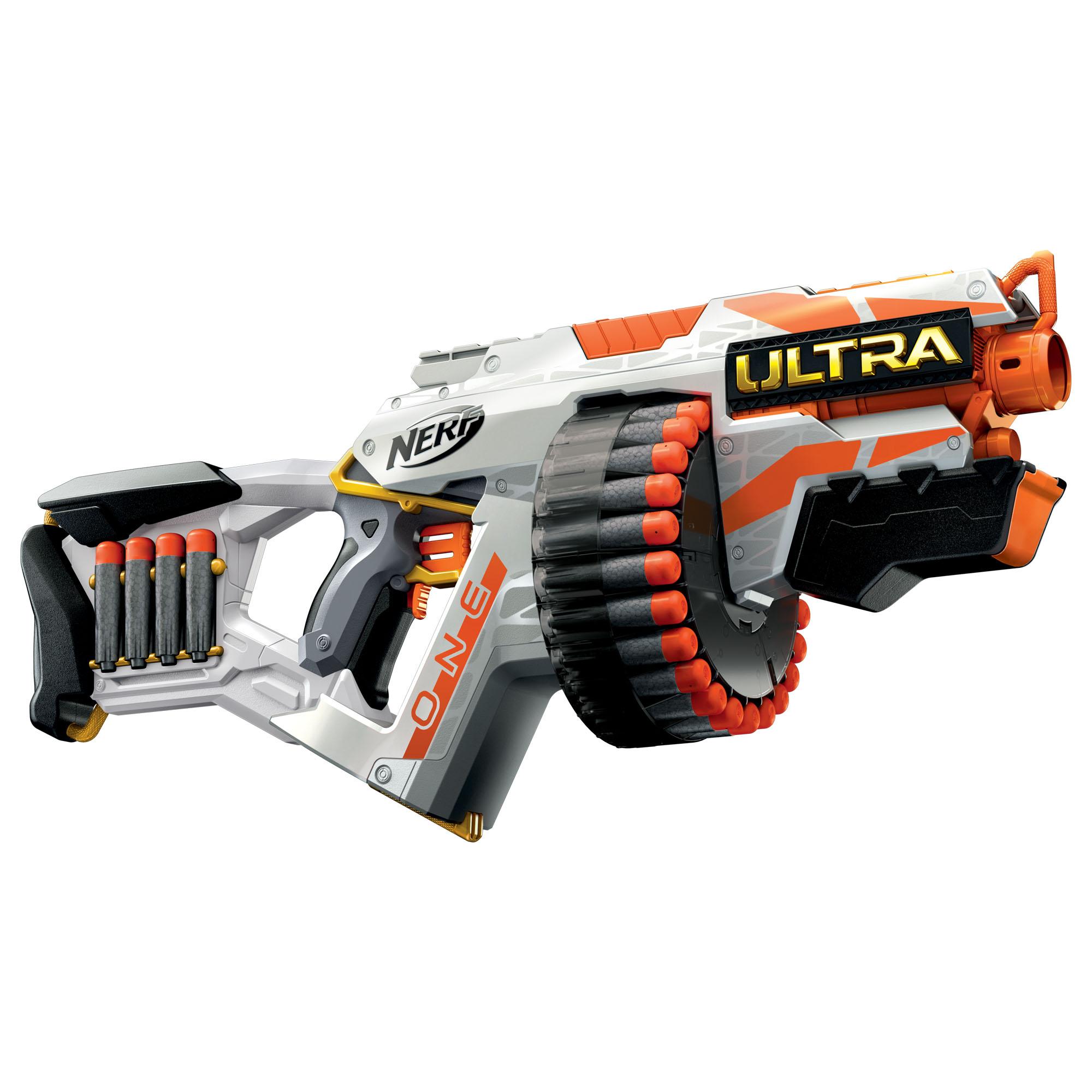 Nerf Ultra One Blaster motorisé - 25 fléchettes Nerf Ultra, compatible uniquement avec les fléchettes Nerf Ultra