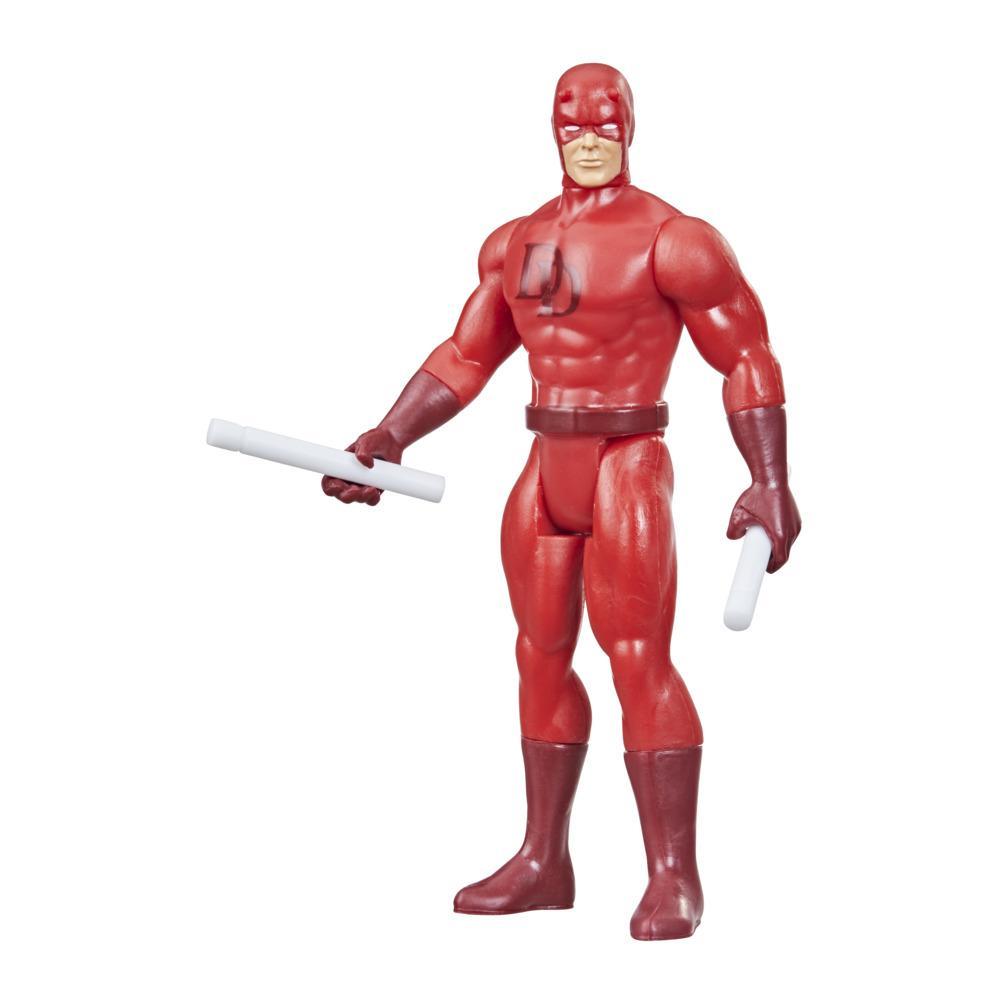 Hasbro Marvel Legends, figurine de collection retro Daredevil de 9,5 cm