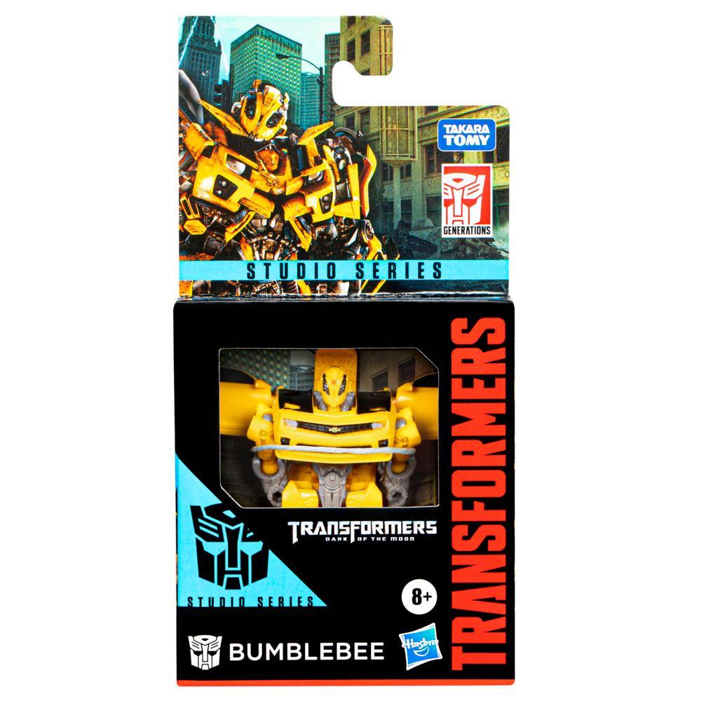 Transformers Generations Studio Series, figurine 01 Gamer Edition Bumblebee  classe Deluxe de 11 cm, filles et garçons à partir