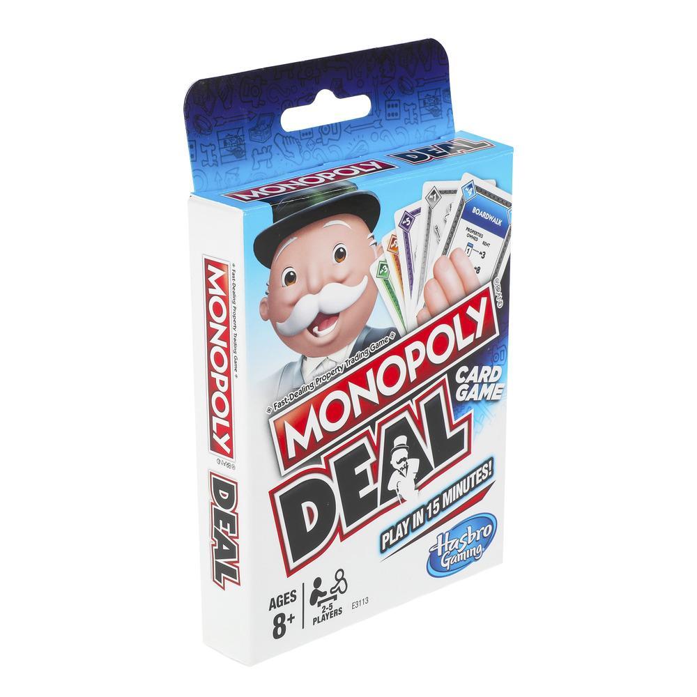 Monopoly Deal jeu de carte de propriété Trading voyages en famille Lagos Afrique
