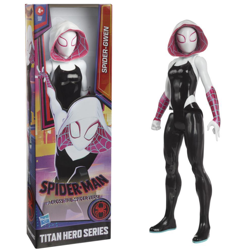 Marvel Spider-Man, figurine Spider-Gwen de 30 cm inspirée de Spider-Man:  Across the Spider-Verse, pour enfants dès 4 ans - Marvel
