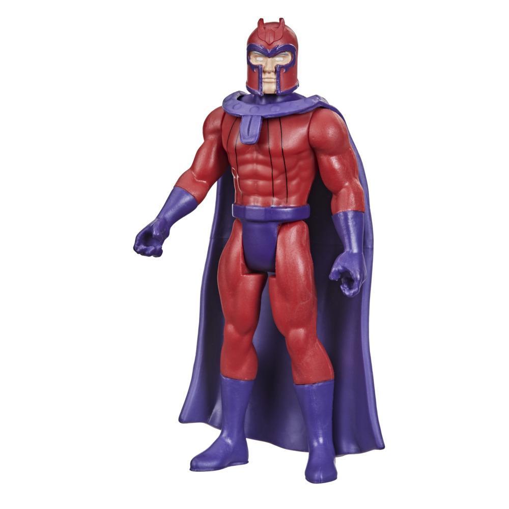 Hasbro Marvel Legends Series, figurine de collection retro Magneto de 9,5 cm