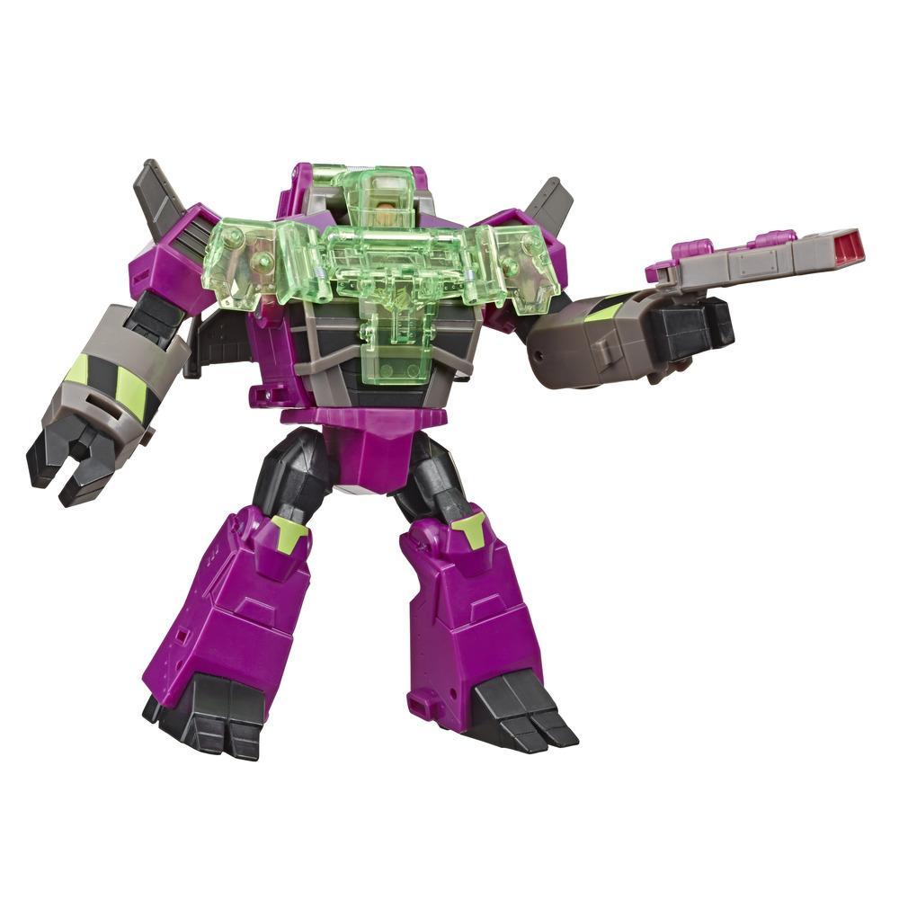 Jouets Transformers Cyberverse, figurine Clobber d'une taille de 17 cm, classe Ultra, se combine à l'armure Energon pour gagner en surpuissance, pour enfants, à partir de 6 ans