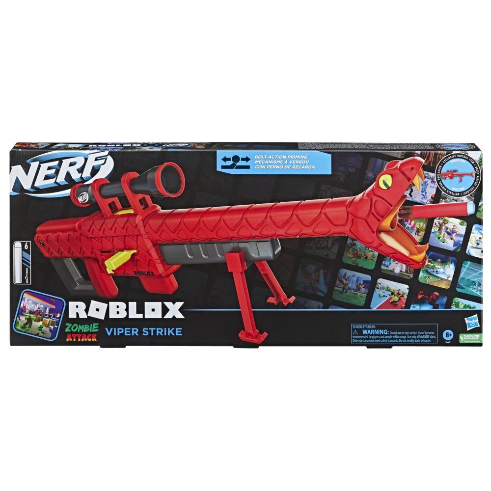 Nerf Roblox Zombie Attack : Viper Strike - Blaster à fléchettes