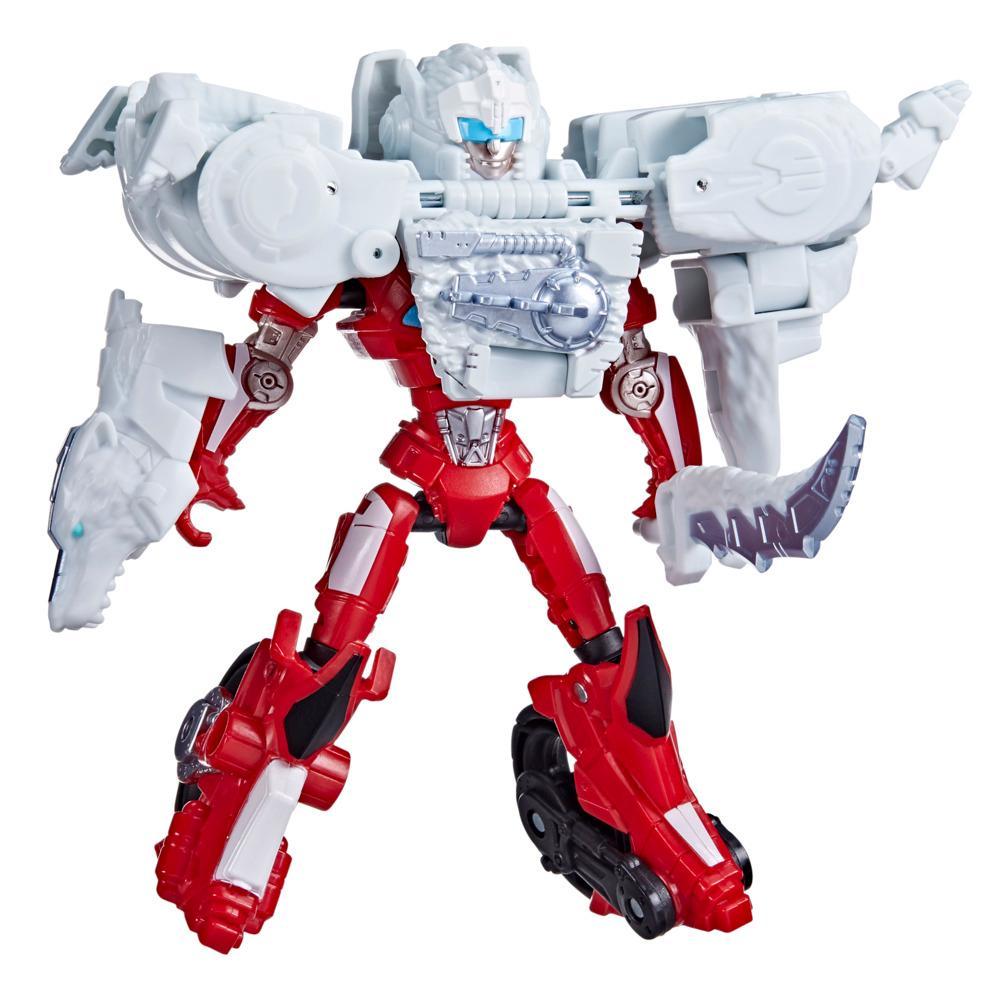 Transformers: Rise of the Beasts, Beast Alliance, pack de 2 figurines Beast Combiners Arcee et Silverfang, à partir de 6 ans, échelle 12,5 cm
