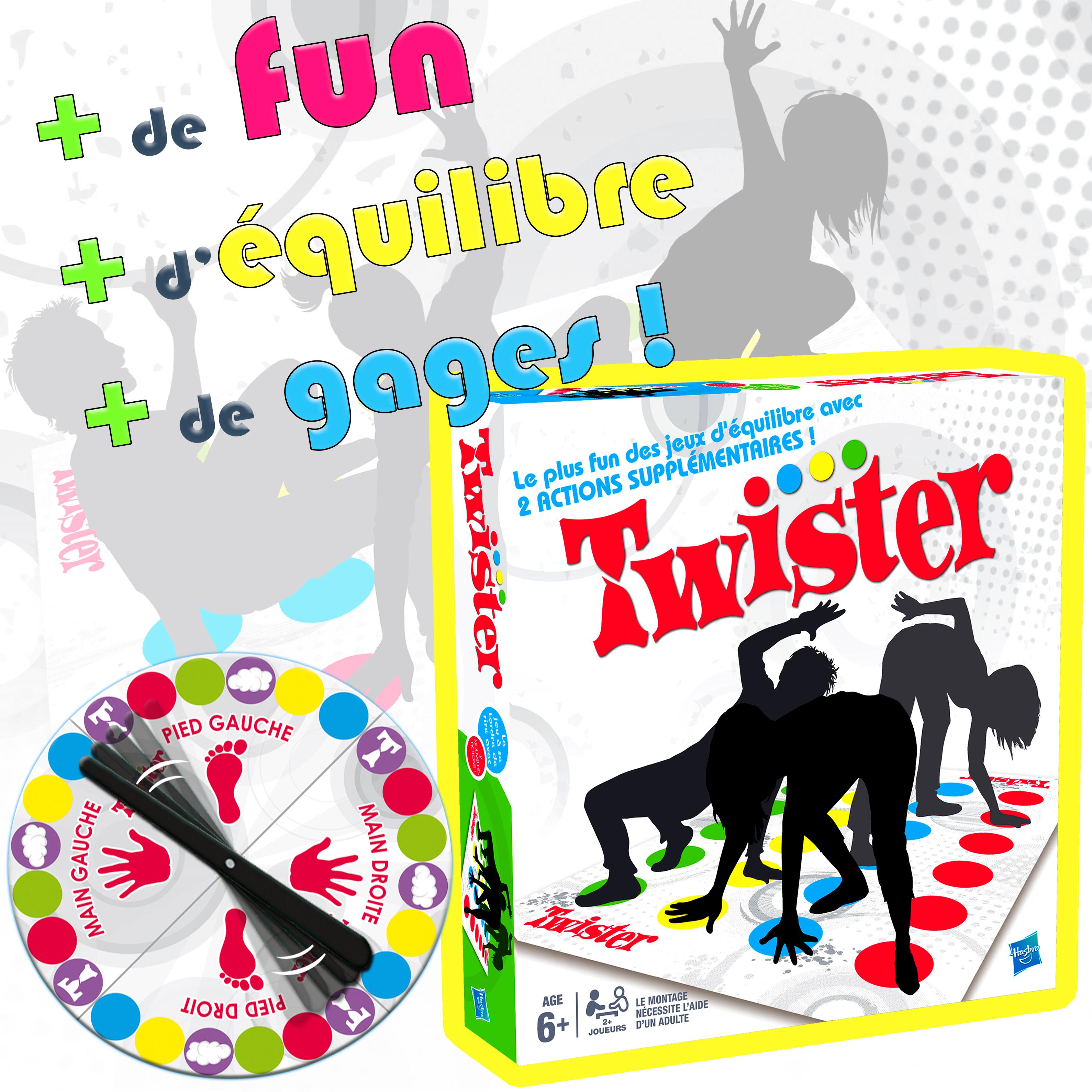 Twister - Jeu au sol - Circuits sensoriels