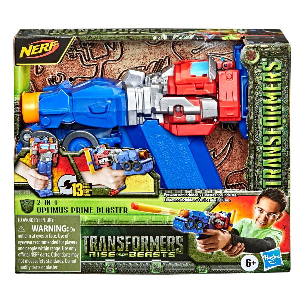 This Optimus Prime Toy Can Transform Into a Nerf Blaster - CNET