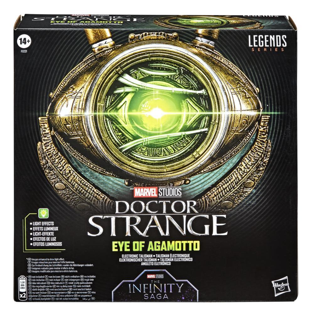Hasbro Marvel Legends Series Doctor Strange Premium Role Play Eye of Agamotto Electronic Talisman for Ages 14 and Up