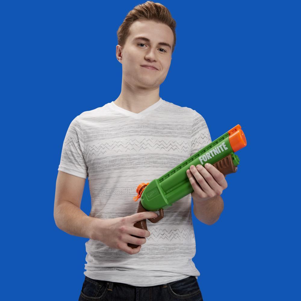 Nerf Super Soaker Fortnite - Blaster à eau Pump-SG, arrosage à pompe, pour jeunes, ados et adultes