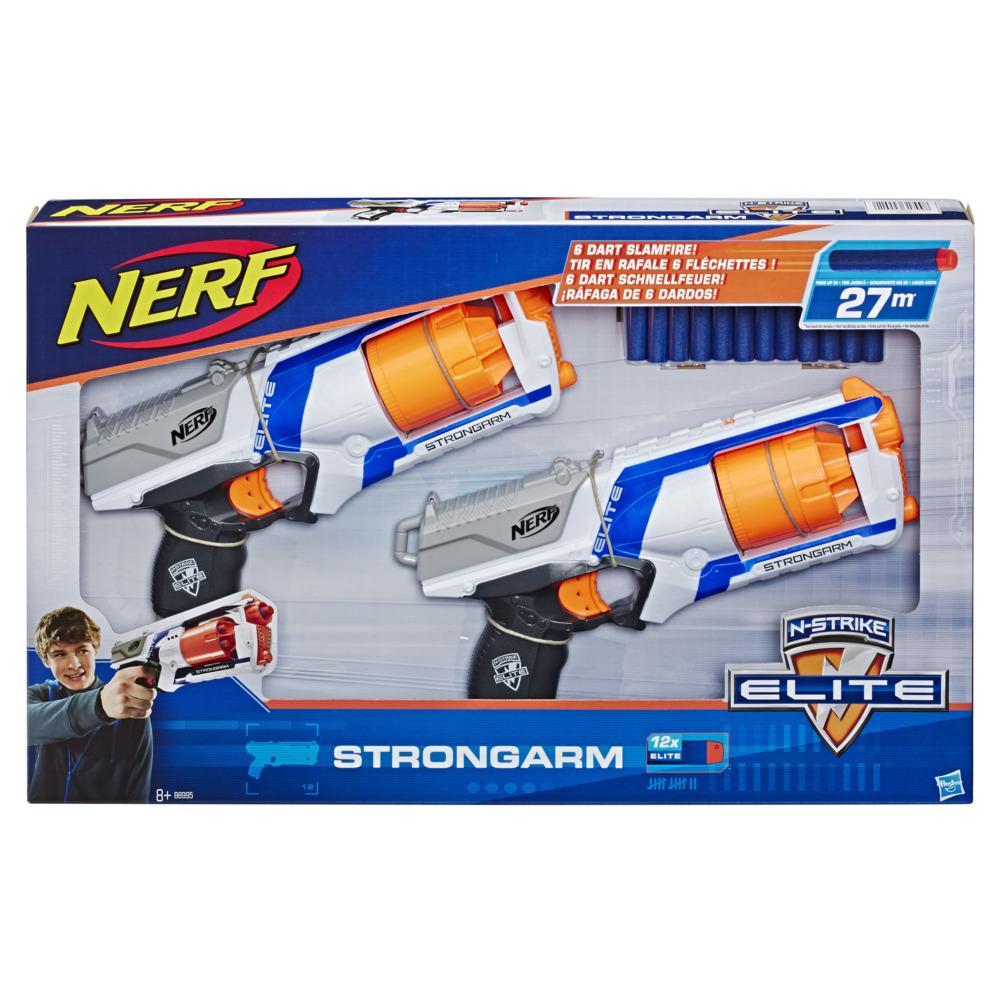 Pack de 2 blasters Nerf Elite Strongarm