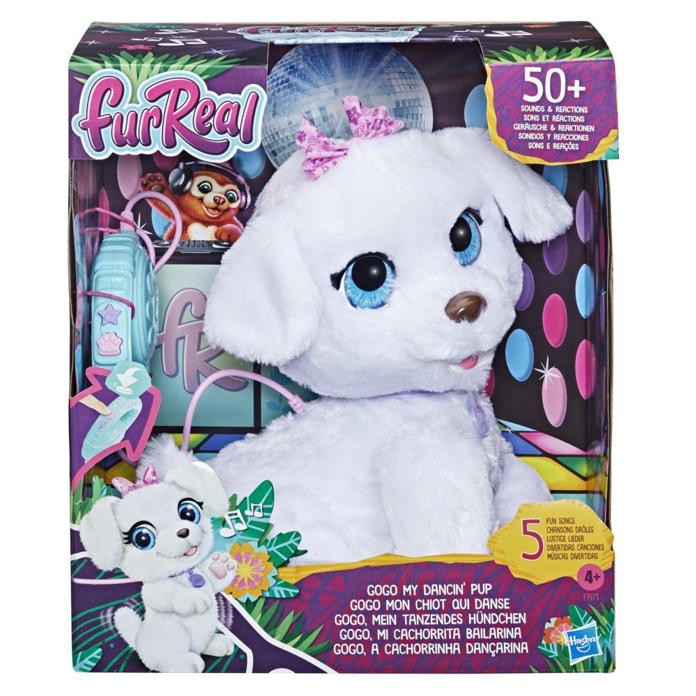 furReal GoGo My Dancin' Pup Interactive Toy, Electronic Pet, Dancing Toy, 50+ Sounds and Reactions, Ages 4 and Up