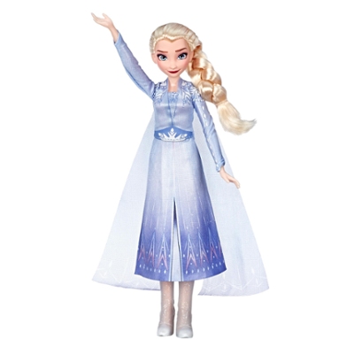 Disney La Reine des neiges 2 - Poupée Elsa chantante, robe bleue inspirée de La Reine des neiges 2 de Disney, jouet pour enfants, à partir de 3 ans