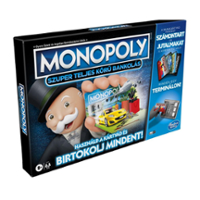 Monopoly Super Electronic Banking társasjáték 8 éves kortól