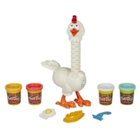 Play-Doh Animal Crew – Kotkodács, a csirke tollasbálba készül