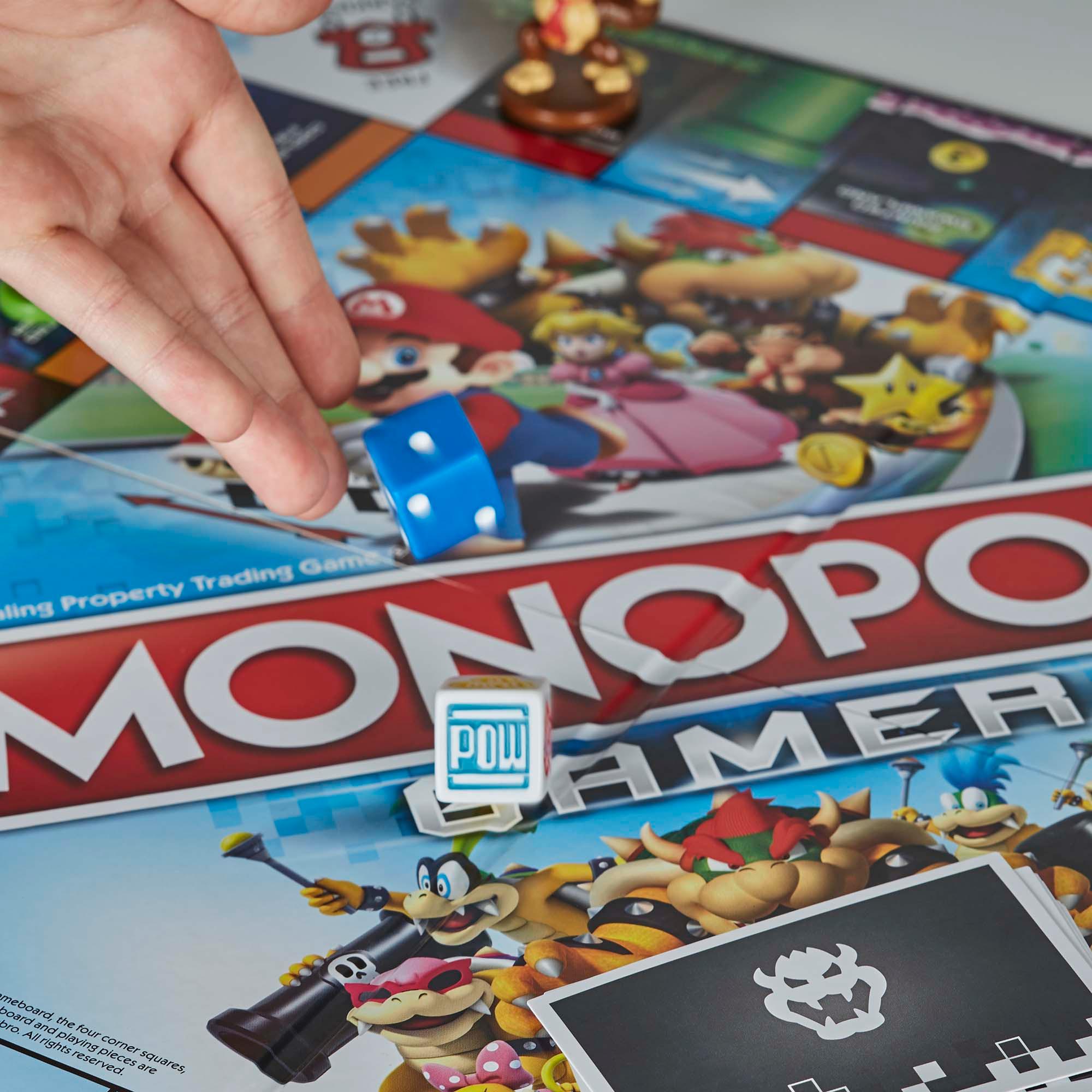 Monopoly Gamer Premium Edition Super Mario Board Game Hasbro Gaming New