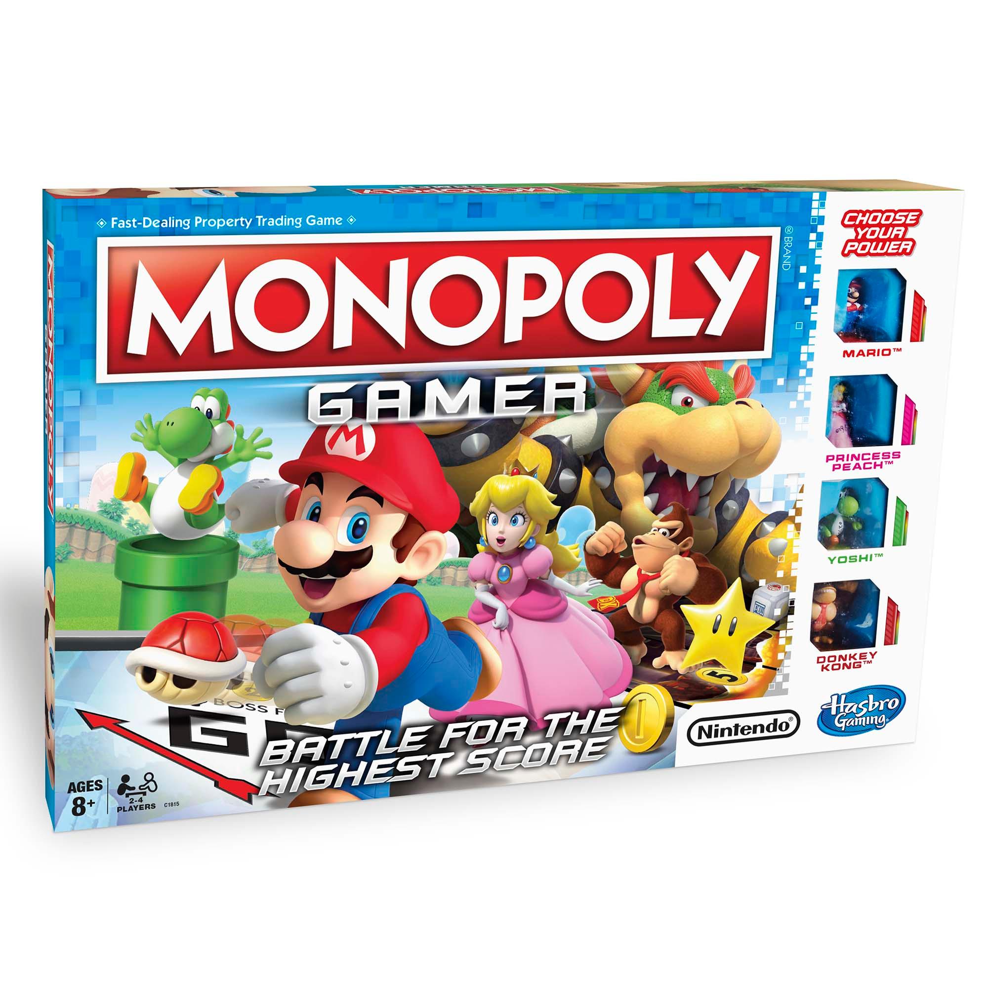 Monopoly モノポリー ゲーマー スーパーマリオ