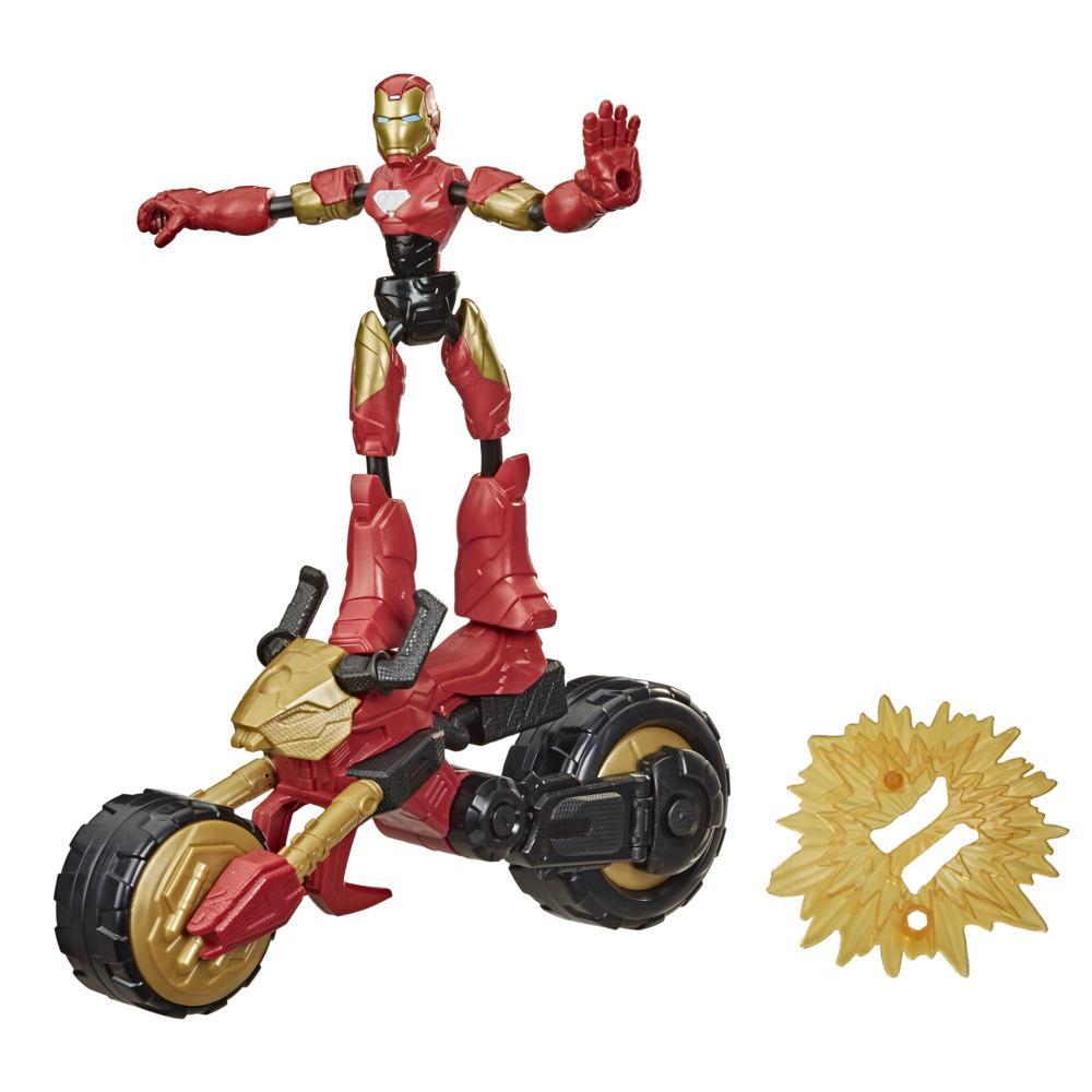 Marvel Bend and Flex, Flex Rider Iron Man en 2-in-1 motor