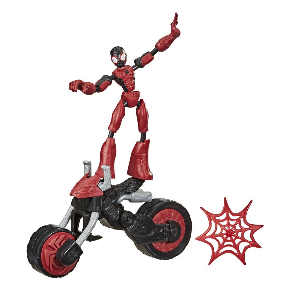 Marvel Bend and Flex, Flex Rider Spider-Man en 2-in-1 motor