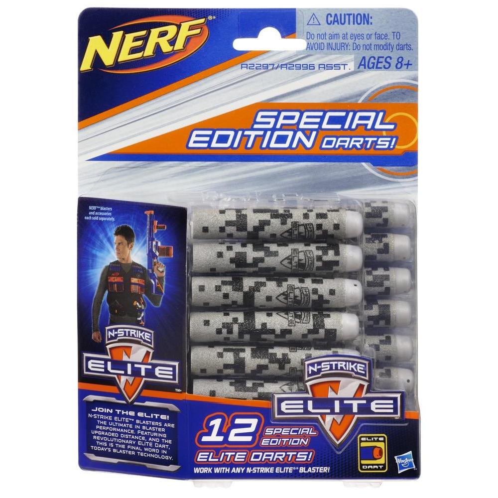 Nerf N-Strike Elite 12 Special Edition Elite Darts Pack (Gray)