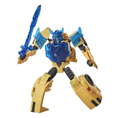 Transformers Bumblebee Cyberverse Adventures Battle Call Trooper Class Bumblebee-actiefiguur, spraakgestuurde Energon Power-lichten Product