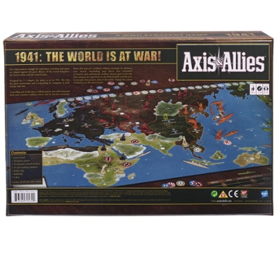 Avalon Hill Axis and Allies 1941 Board Game,5 players, Multicolor, 5 players