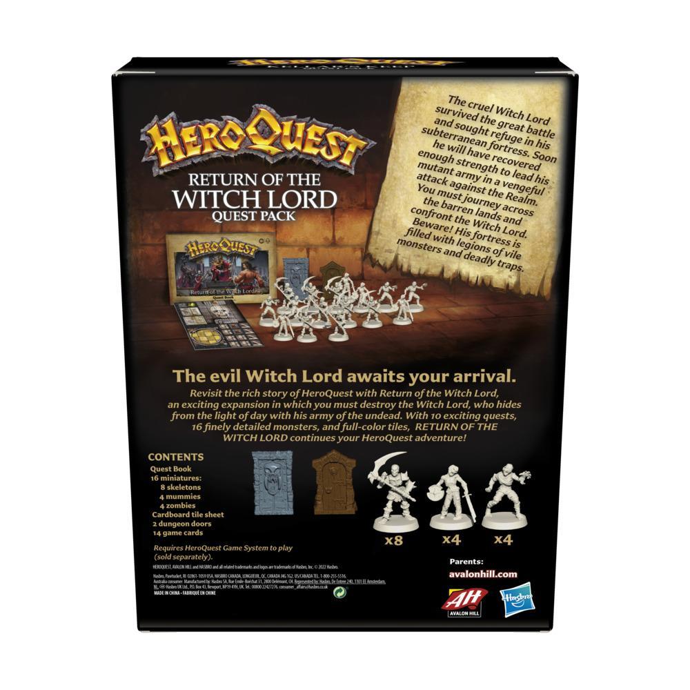 Avalon Hill HeroQuest Return of the Witch Lord