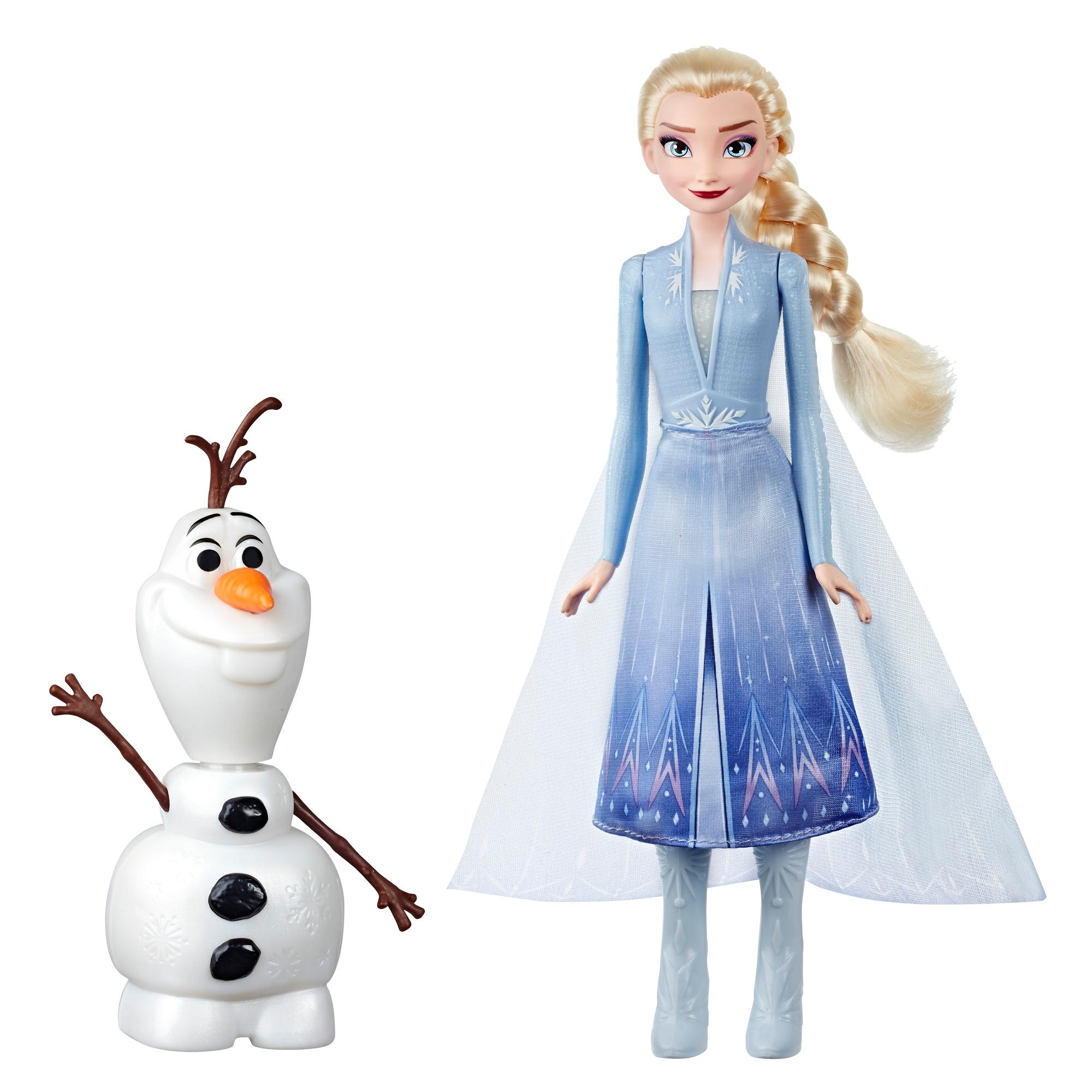 Disney Frozen Talk and Glow Olaf and Elsa Dolls, Remote Control Elsa Activates Talking, Dancing, Glowing Olaf, Inspired by Disney's Frozen 2 Movie - Toy For Kids Ages 3 and Up