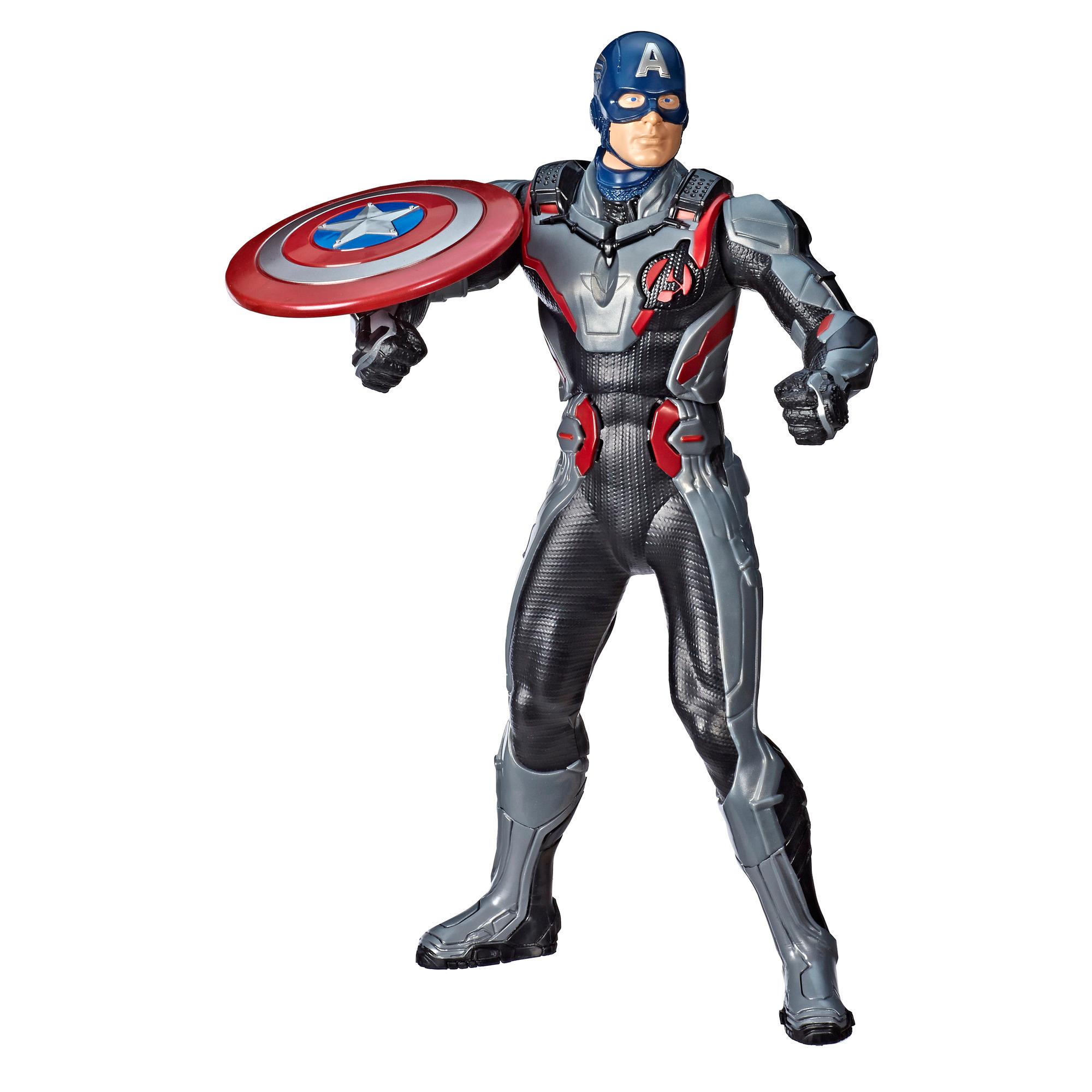 Marvel Avengers: Endgame Shield Blast Captain America 13-Inch Figure