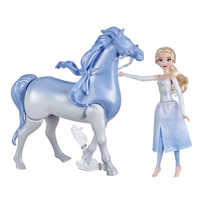 Disneys Frost 2 Elsa og Nokk som kan svømme og gå, barneleke, Frost-dukker inspirert av Disneys Frost 2