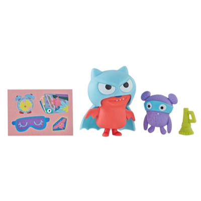 UglyDolls Surprise Disguise Super Lucky Bat Toy, Figure and Accessories
