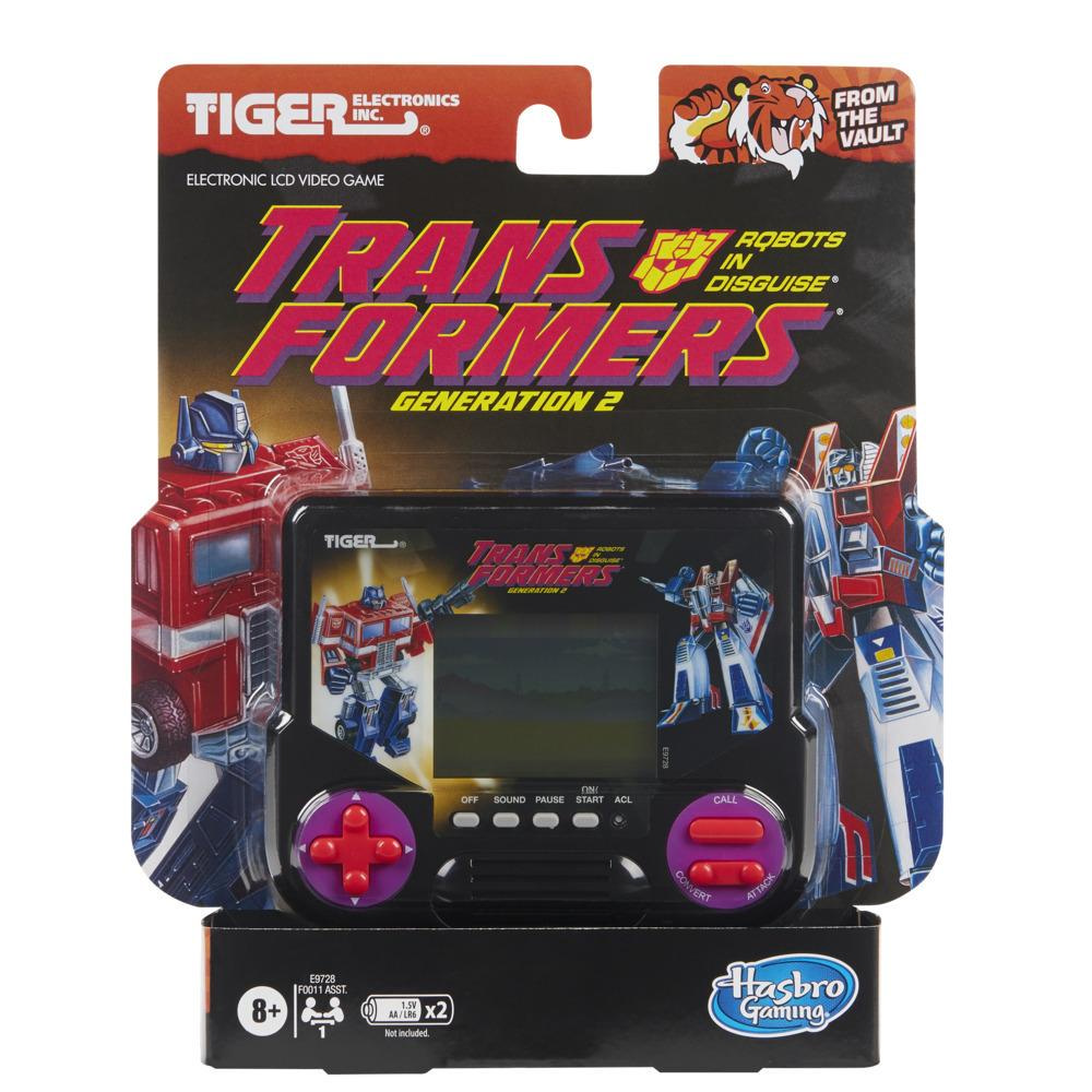 Elektroniczna przenośna gra z wyświetlaczem LCD Tiger Electronics Transformers Druga Generacja