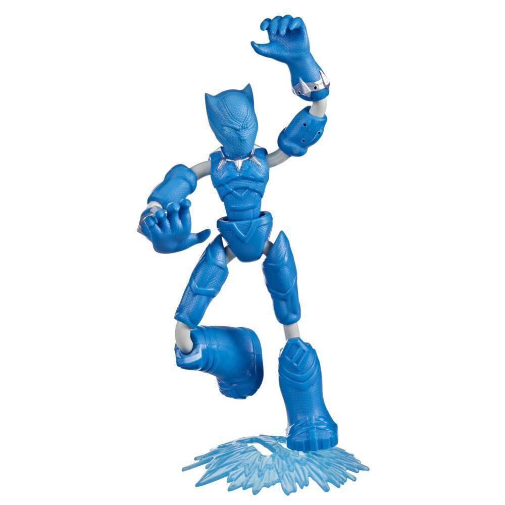 AVENGERS BEND AND FLEX FIGURKA BLACK PANTHER ICE MISSION