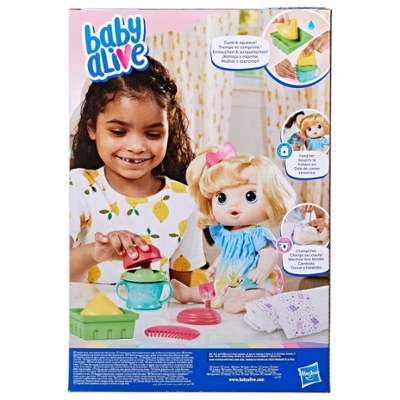 Boneca Baby Alive Cuida De Mim Loira Hasbro - Papellotti