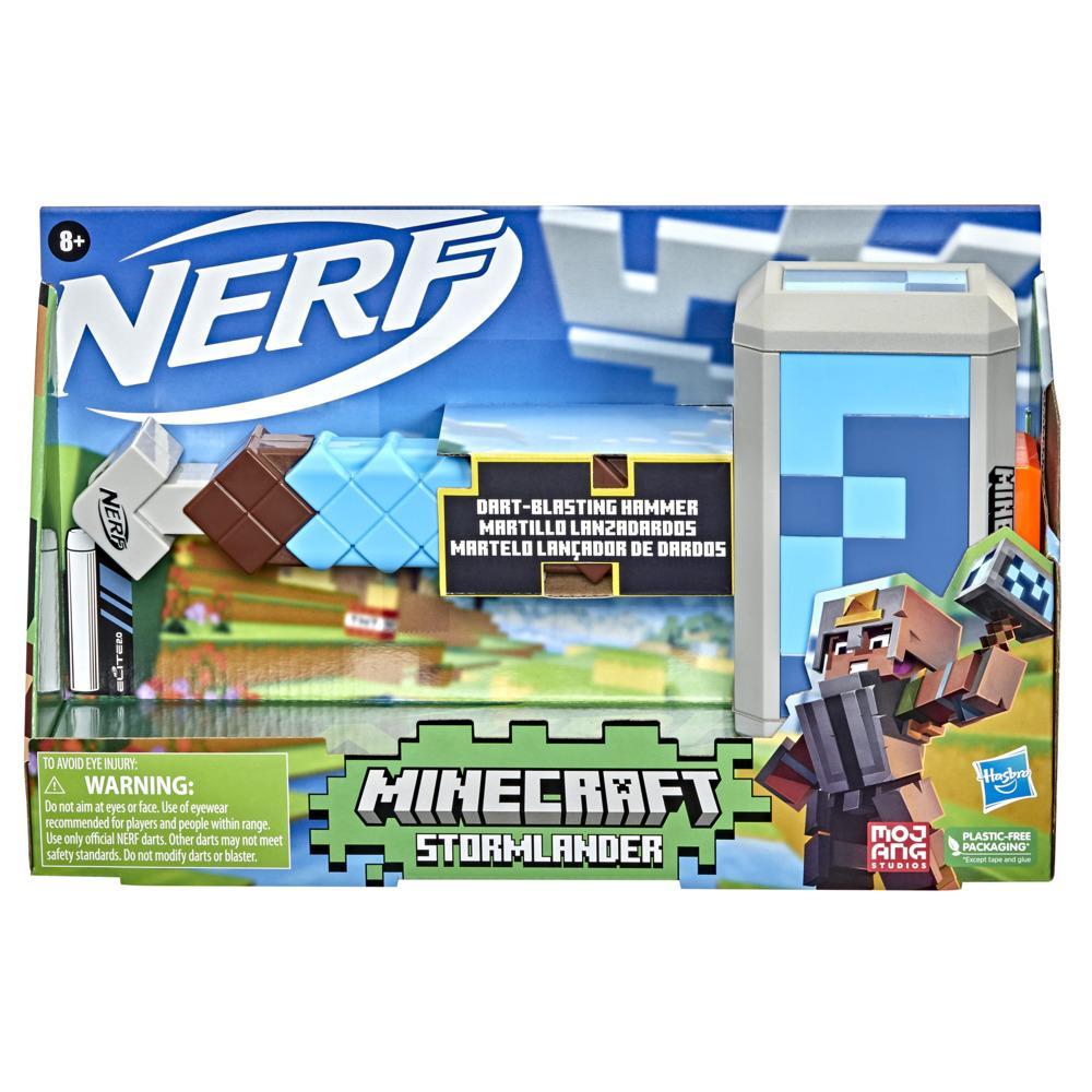 Lançador Nerf Minecraft Stormlander