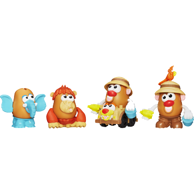 Playskool Mr. Potato Head Little Taters Big Adventures - Kit Safári