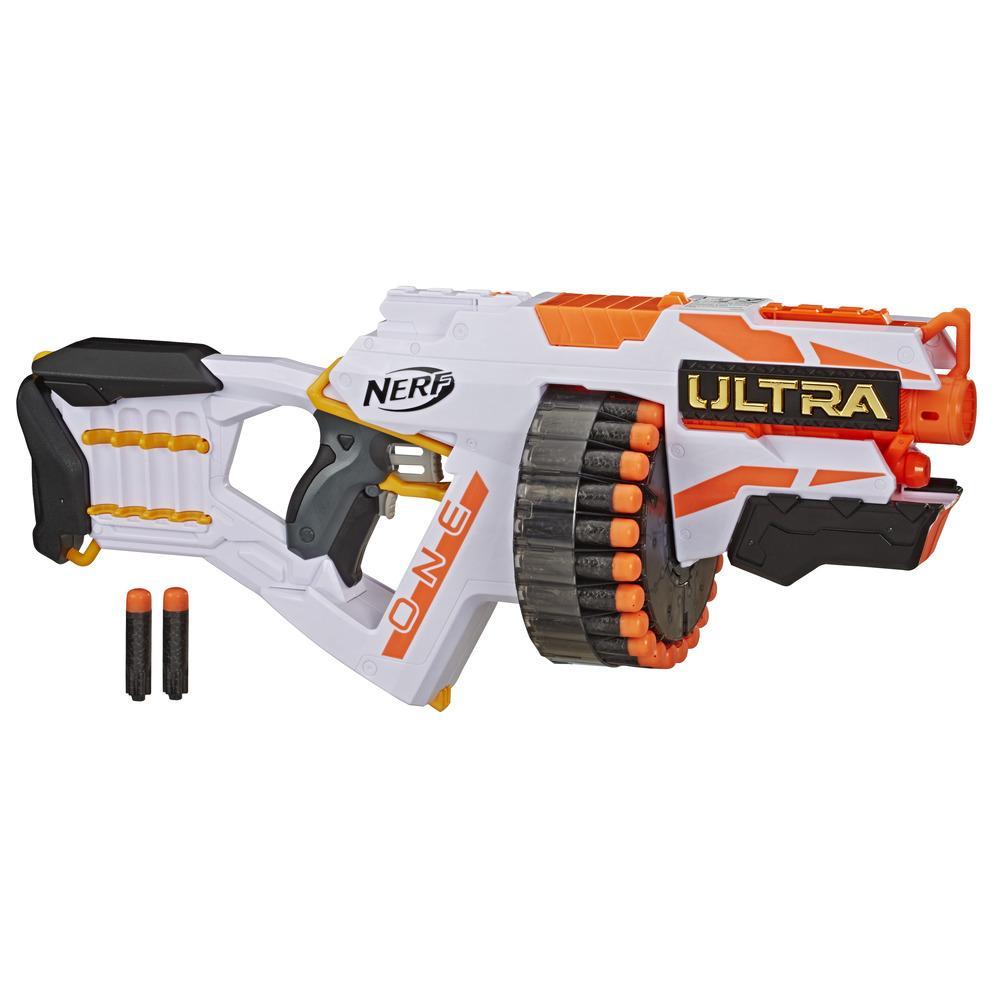Blaster motorizat Nerf Ultra Unu, 25 de sageti Nerf Ultra – Compatibil doar cu sageti Nerf Ultra