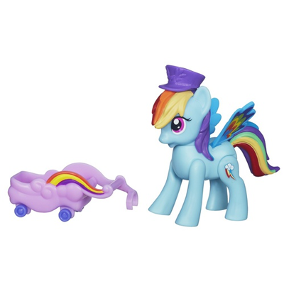 Figurina Zoom 'n Go Rainbow Dash My Little Pony