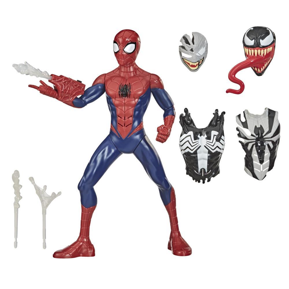 Фигурка Человек-Паук 30 см Экипировка Венома SPIDER-MAN E7493