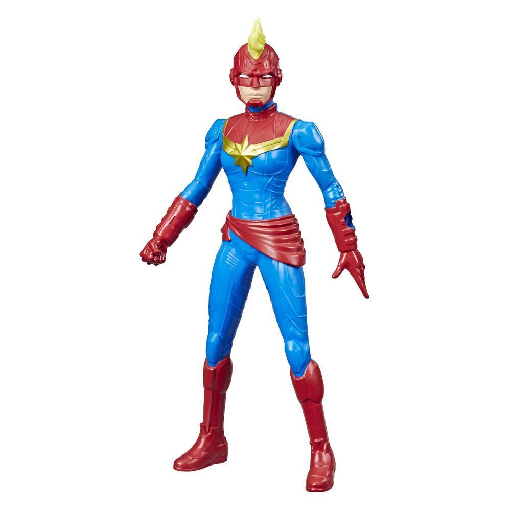 Marvel Avengers Captain Marvel Action Figure, 9.5-Inch Scale Action Figure Toy, Comics-Inspired Design, For Kids Ages 4 And Up