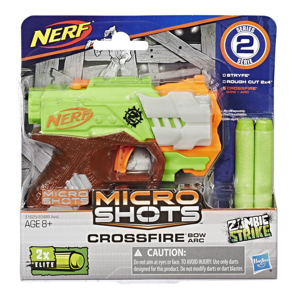 Nerf MicroShots Zombie Strike Crossfire Bow